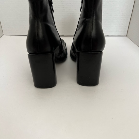 Leather ankle boots - Picture 4 of 7